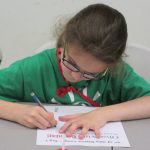 Girl Writing Letter